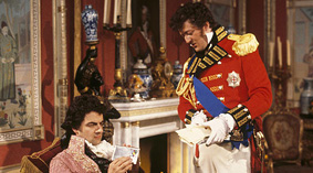 Blackadder the Third cast and set