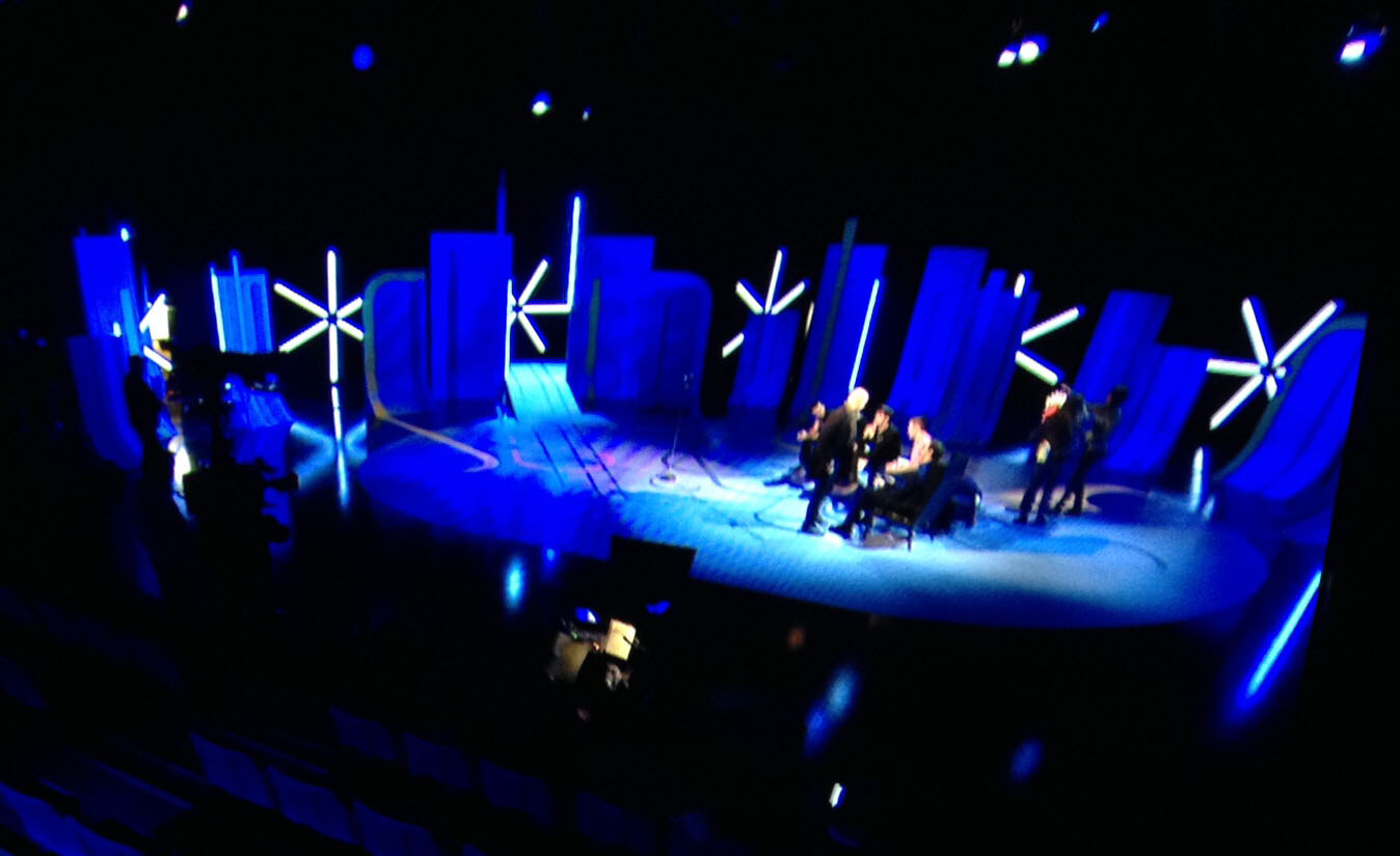 The Totally Senseless Gameshow studio set