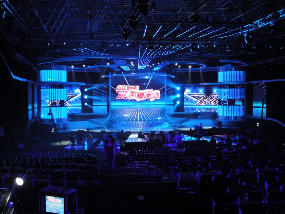 X Factor China stage in Beijing